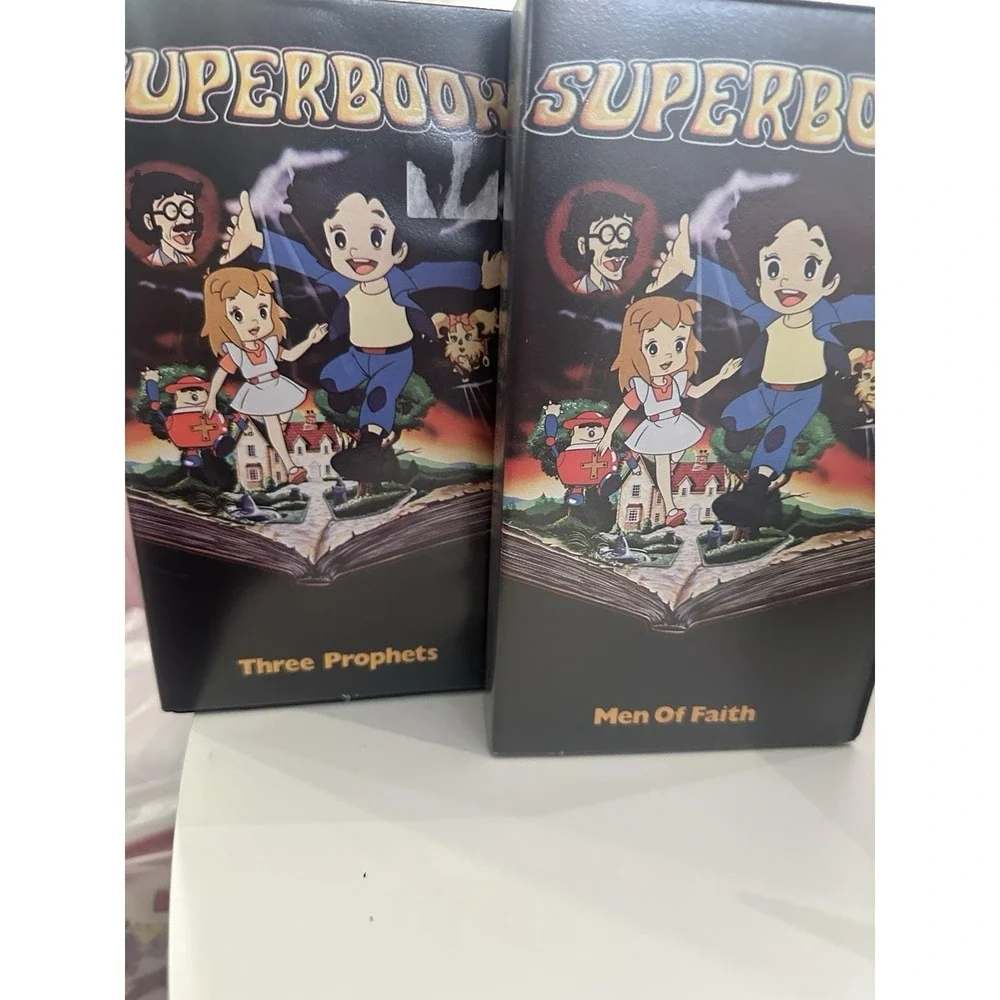 Superbook Video Bible Vol. 1-7 and 9 VHS
